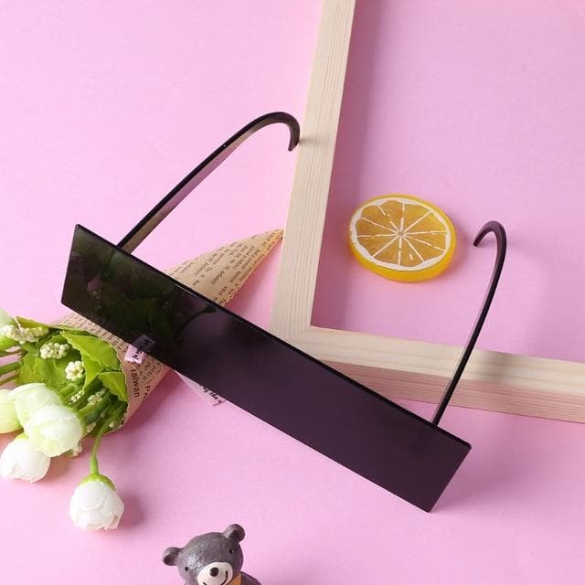 1Pc New Fancy Glasses Photobooth Props Censorship Black Eye Covered Bar Internet Sunglasses for Costume Xmas Party Cosplay black