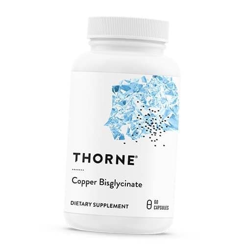 Copper Bisglycinate, Thorne Research 60caps (36357010) 60caps