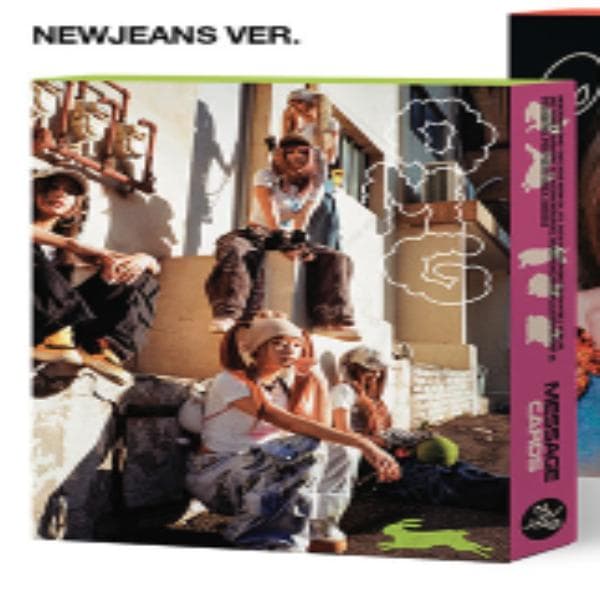 NEWJEANS - The 1st Single [OMG] (Message Card Ver.) 6 VERSION SET