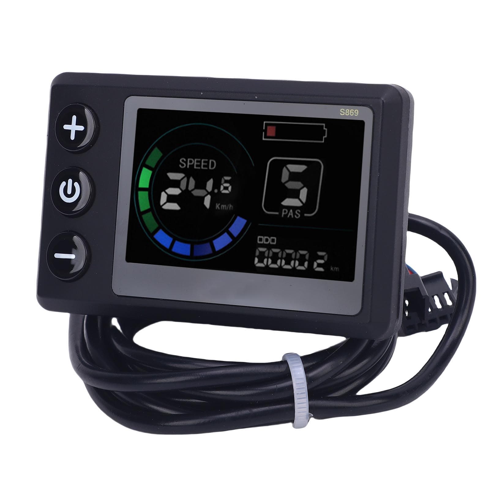 Electric LCD Display Meter S869 DC 24V 36V 48V LCD Display Screen Control Panel with SM Plug for