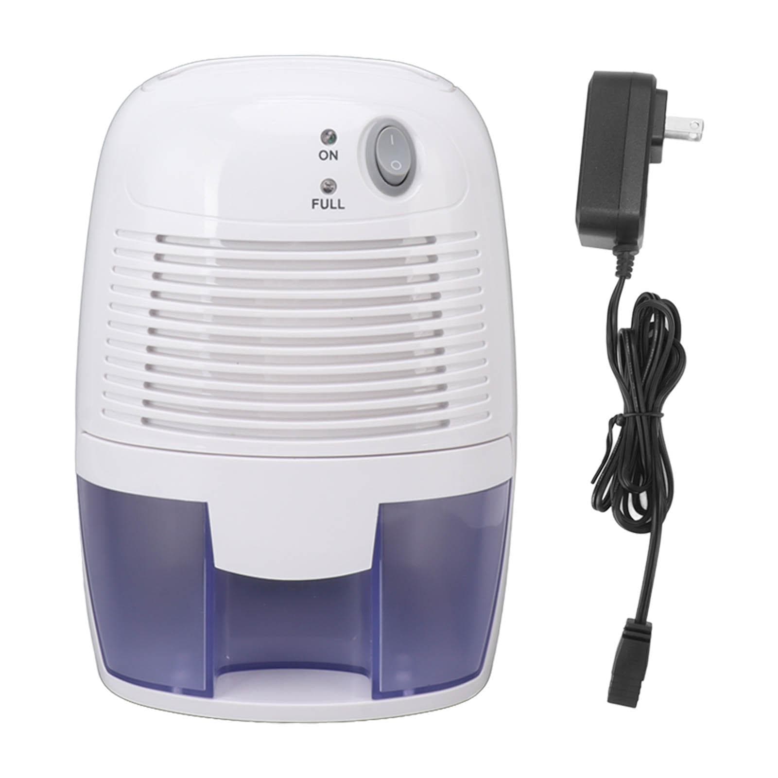 Mini Portable Electric Dehumidifier 22.5W 2.5A 0.5L Plug in Humidifier for Home Basement to DC9V