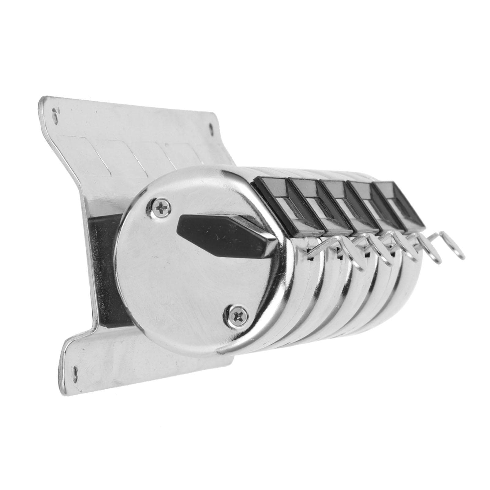 Mechanical Counter Metal Manual Clicker 4?Digit 5 Units Stainless Steel Tally Hardware Tools