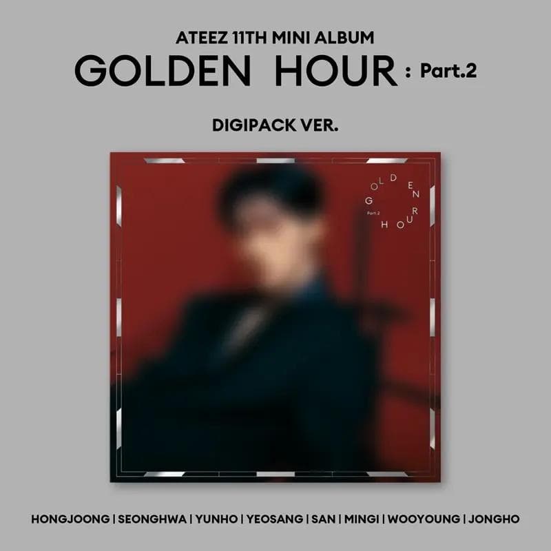 ATEEZ - [GOLDEN HOUR : PART.2] 11th EP Album DIGIPACK San