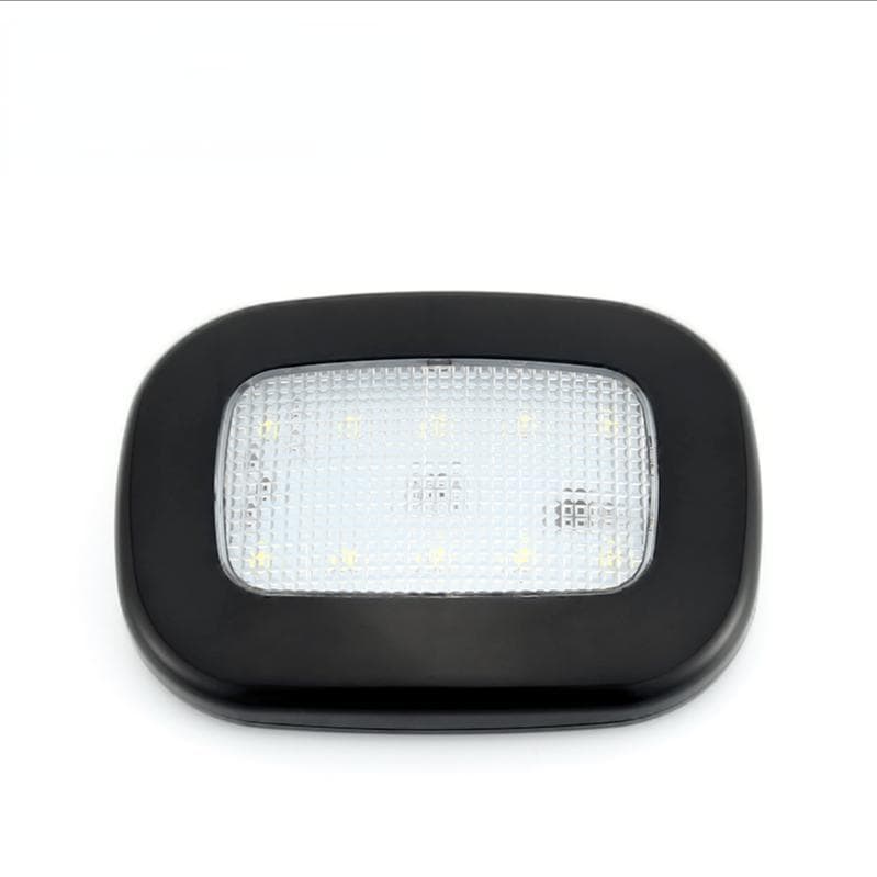 Car Ceiling Lights 10 LED Night Reading Light USB Charging Magnetic Dome Lamp Trunk Lamp Led Car Decorative Interior Light black