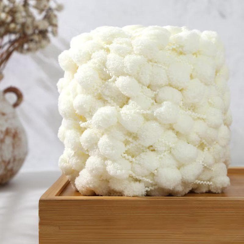 100g/roll Snowball Wool Colorful Thick Ball Yarn Rainbow Velvet Polyester Yarn