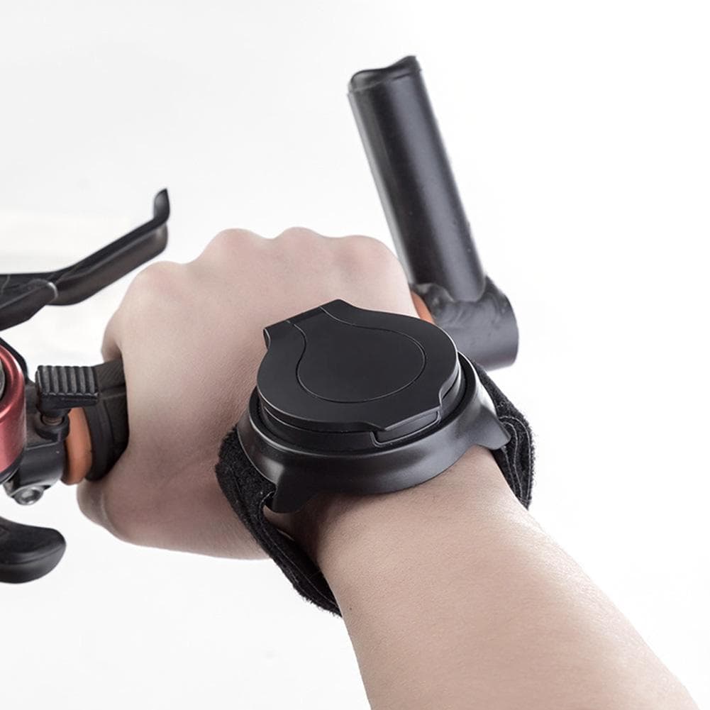 Special Rotary Bicycle Review Rear Back View Rearview Mirror Arm Wrist Strap Bike Accessory
