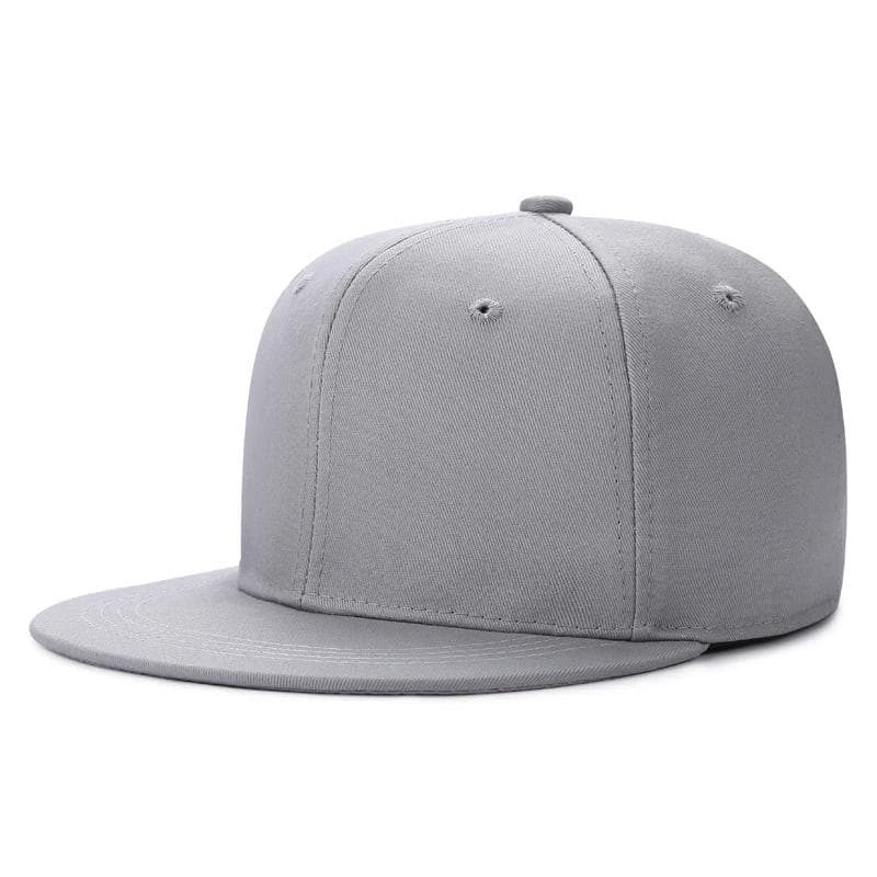 Large 64cm Back Closed Skateboard Cap Women Fitted Baseball Cap XXL Male Big Size Snapback Caps Plain Football Hat 60cm 62cm 60cm light gray