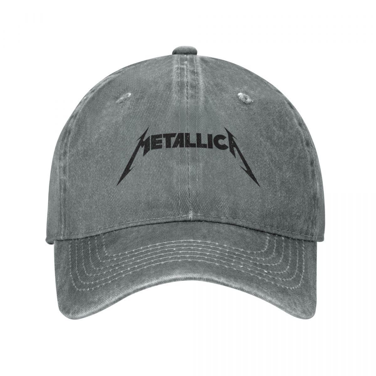 Baseball Caps Metallicas Accessories Outfit Merchandise Unisex Women Retro Distressed Denim Dad Hat Headwear One Size