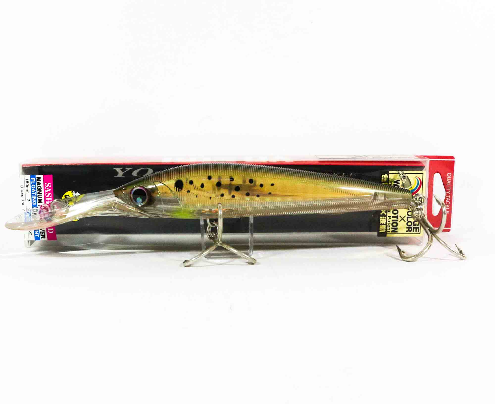 Yo Zuri Sashimi Magnum DD 180 mm Trolling Floating Lure R1073-CPBK (7565)