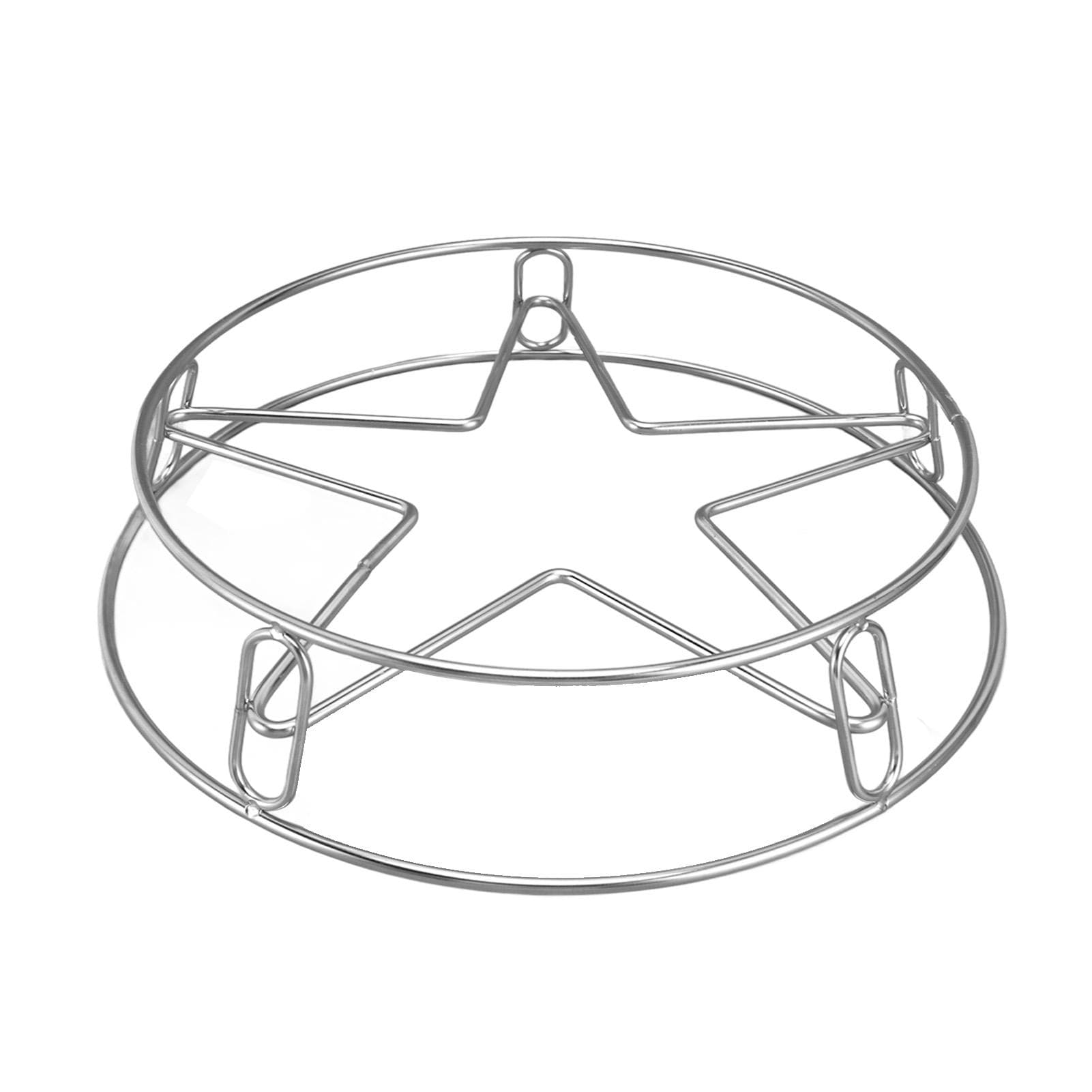 Tall Trivet Rack Stand Stable Base Multifunctional Anti Rust High Temperature Resistance Steaming