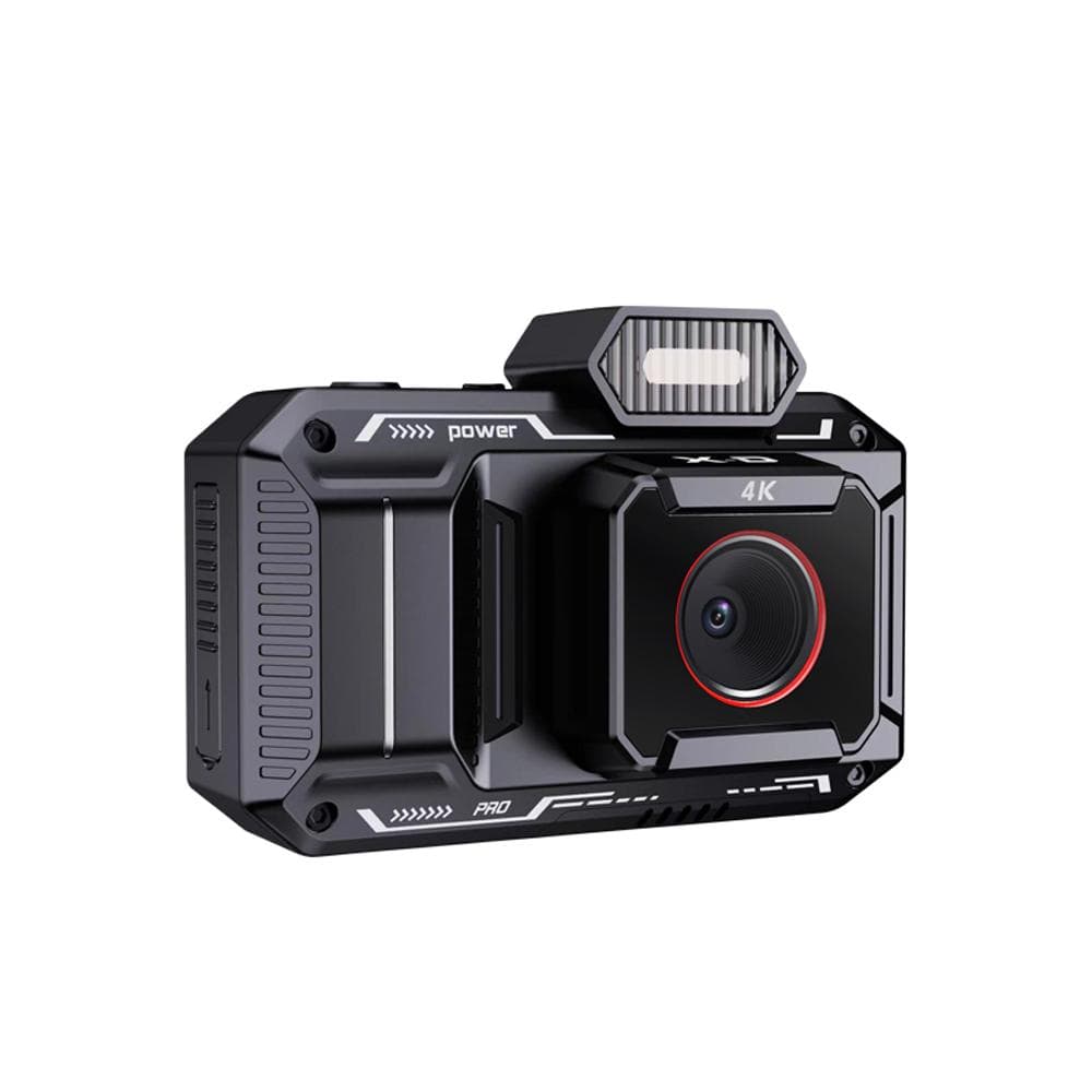 4K Digital Cameras for Photography with Storage Bag,Vintage 48MP Video Camera for Vlogging with black