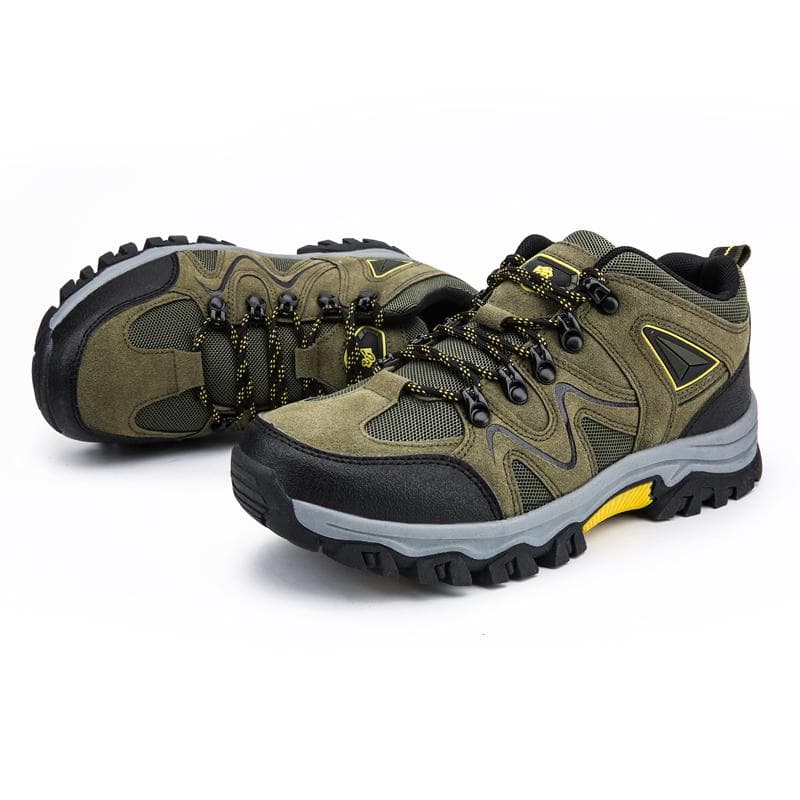 New Hiking Shoes Waterproof Sports Shoes Plus Size Men's Hiking Shoes 39-47 44 army green
