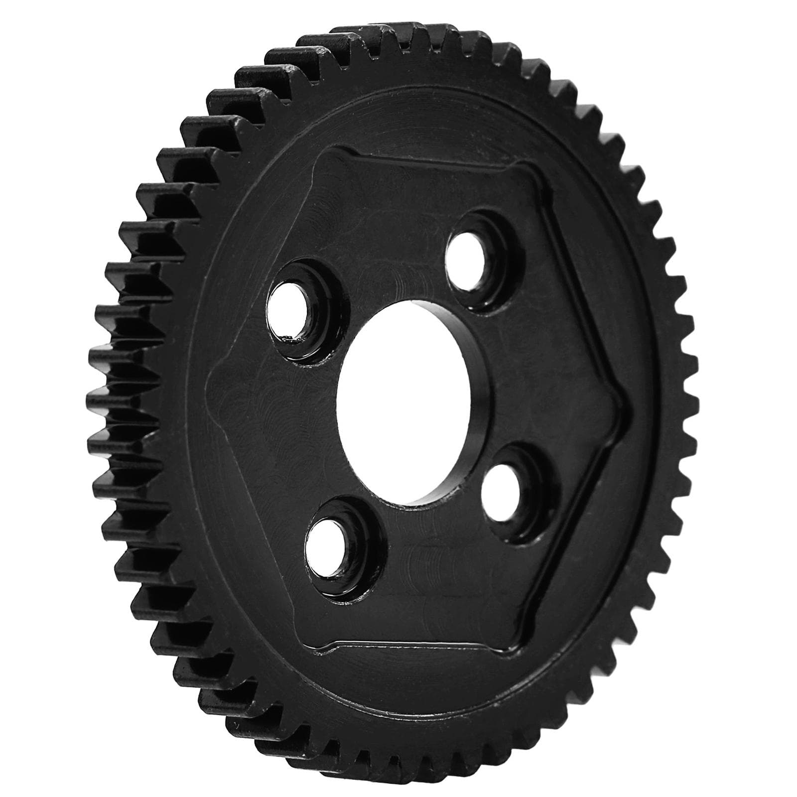 54T Steel Large Gear for 1/10 Truck Pickup Truck 32DP(0.8M) Diameter 44.6MM/1.75inch black