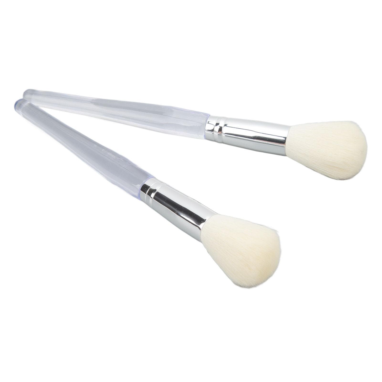 2 Pack Face Mask Brush Applicator Clear Handle Cosmetics Beauty Tools Clay Mud Mask Applicator
