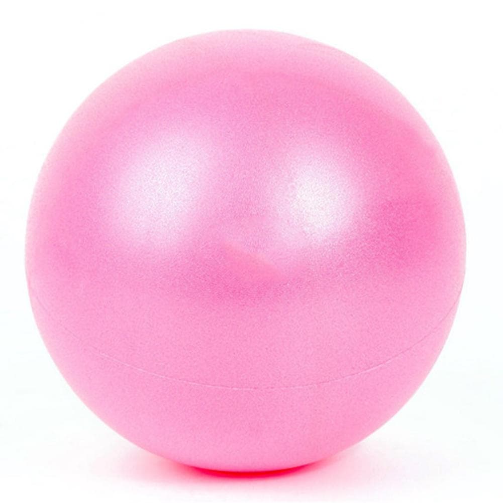 Mini Yoga Pilates Ball Explosion proof PVC Ball For Stability Exercise Training (pink)