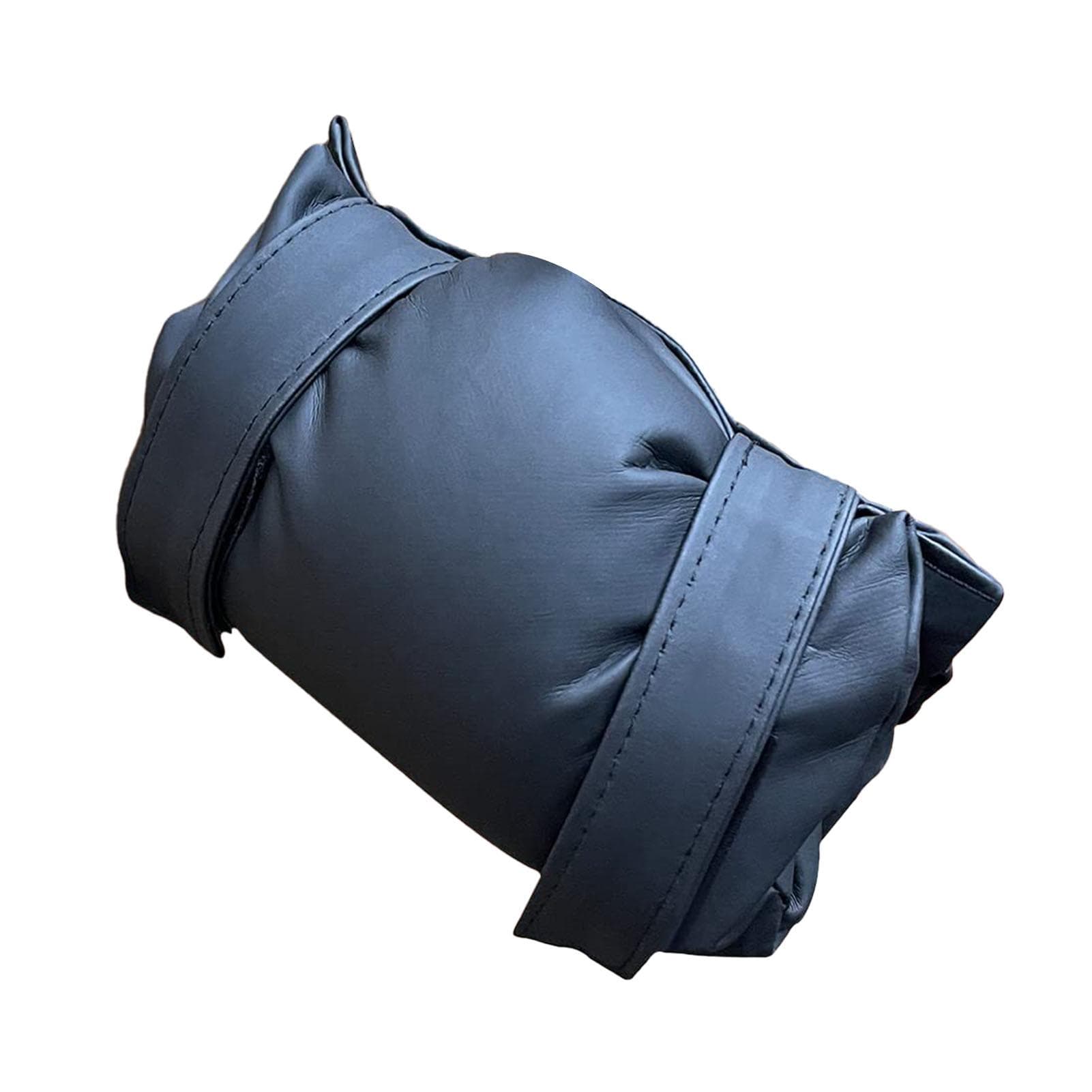 Outdoor Faucet Cover PU Leather Cotton Freeze Protection Insulation Reusable Outside Garden Faucet