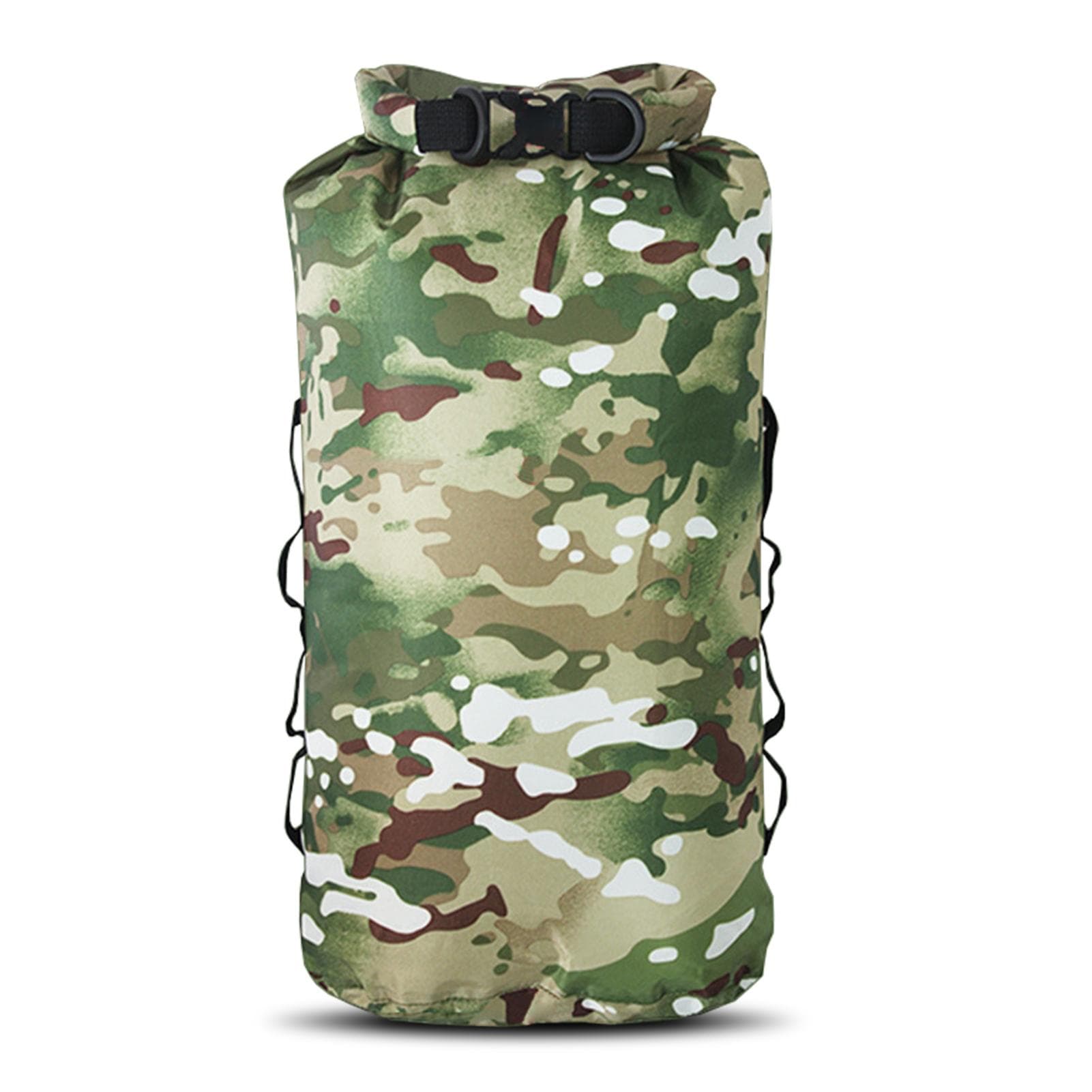 Waterproof Dry Bag Lightweight Outdoor Dry Sack with Shoulder Straps for Boating Kayaking Hiking 3L camouflage
