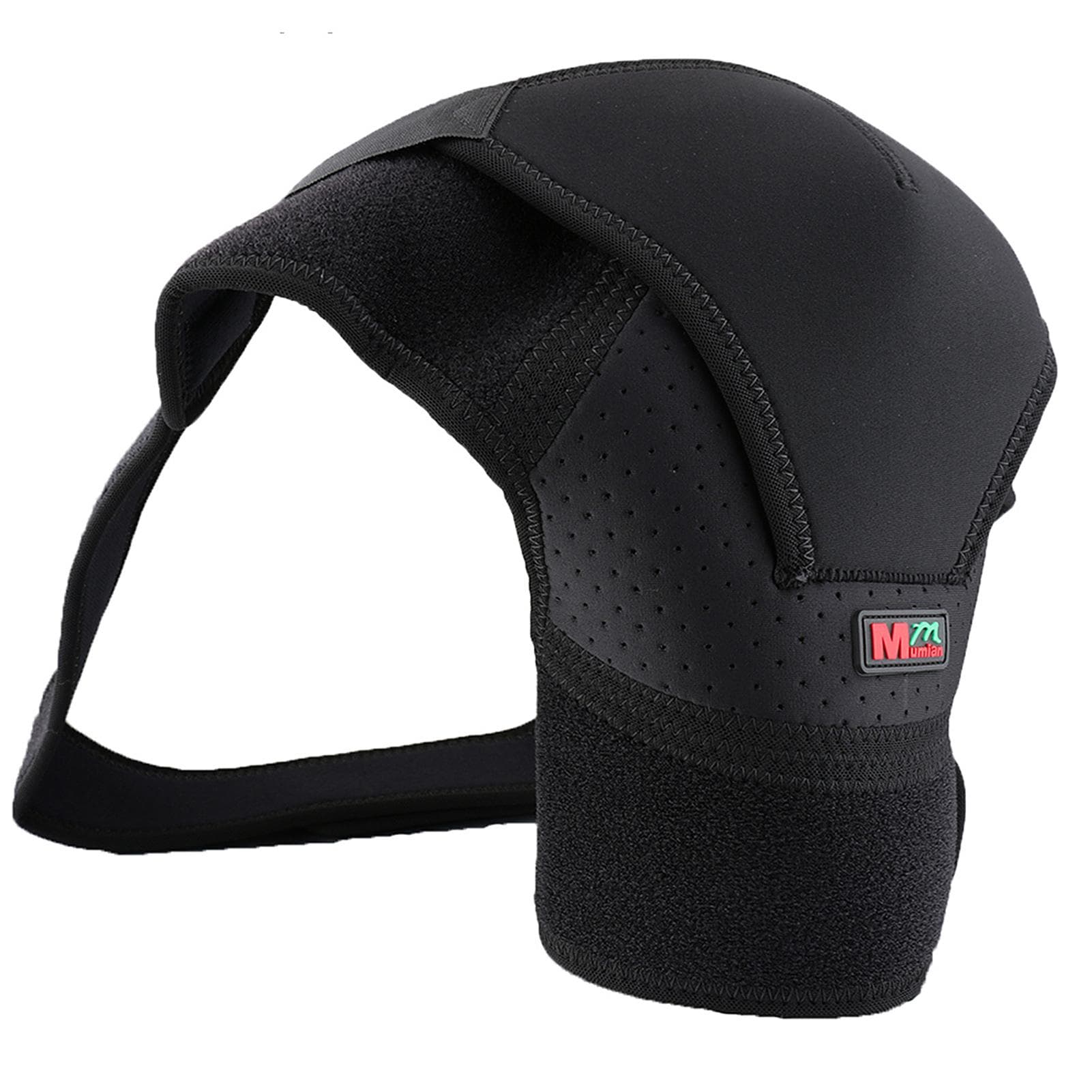 1pcs Single Left/Right Shoulder Sports Pain Relief Shoulder Support Brace Adjustable Wrap Belt Band Right