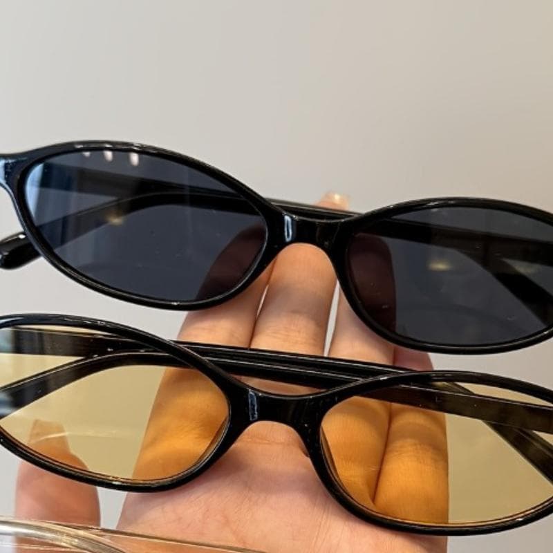 2pcs Square Fashion Sunglasses Net Red Street Shooting Party Trendy for Men And Women
