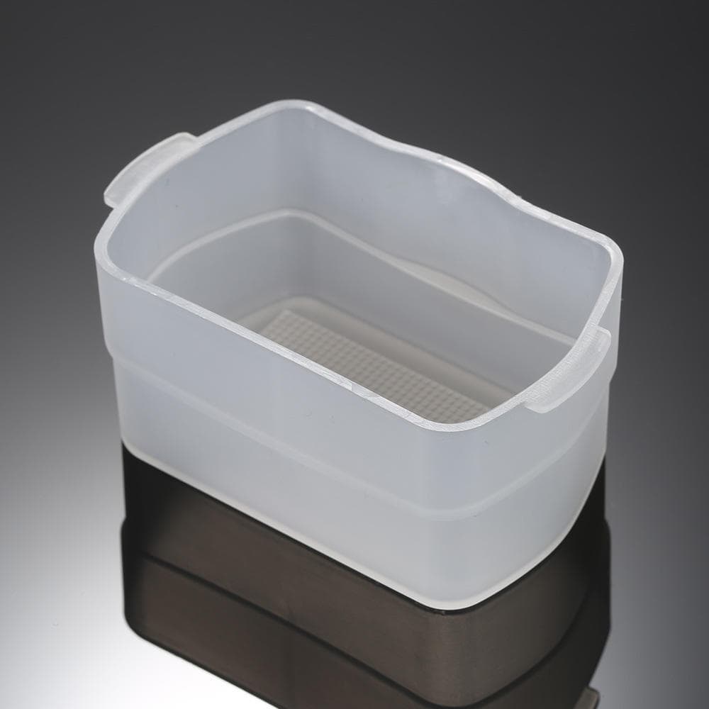 580EX Flash Speedlight Bounce Head Soft Box Case Diffuser for YONGNUO white