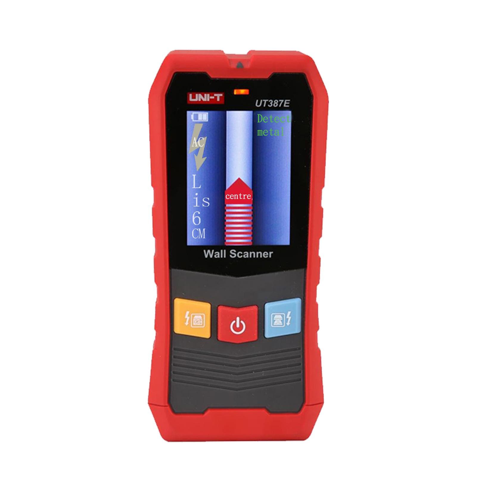 UNI-T UT387E Wall Detector Steel Wire Water Pipe Metal Detector with Wall Detection Function UT387E multicolour