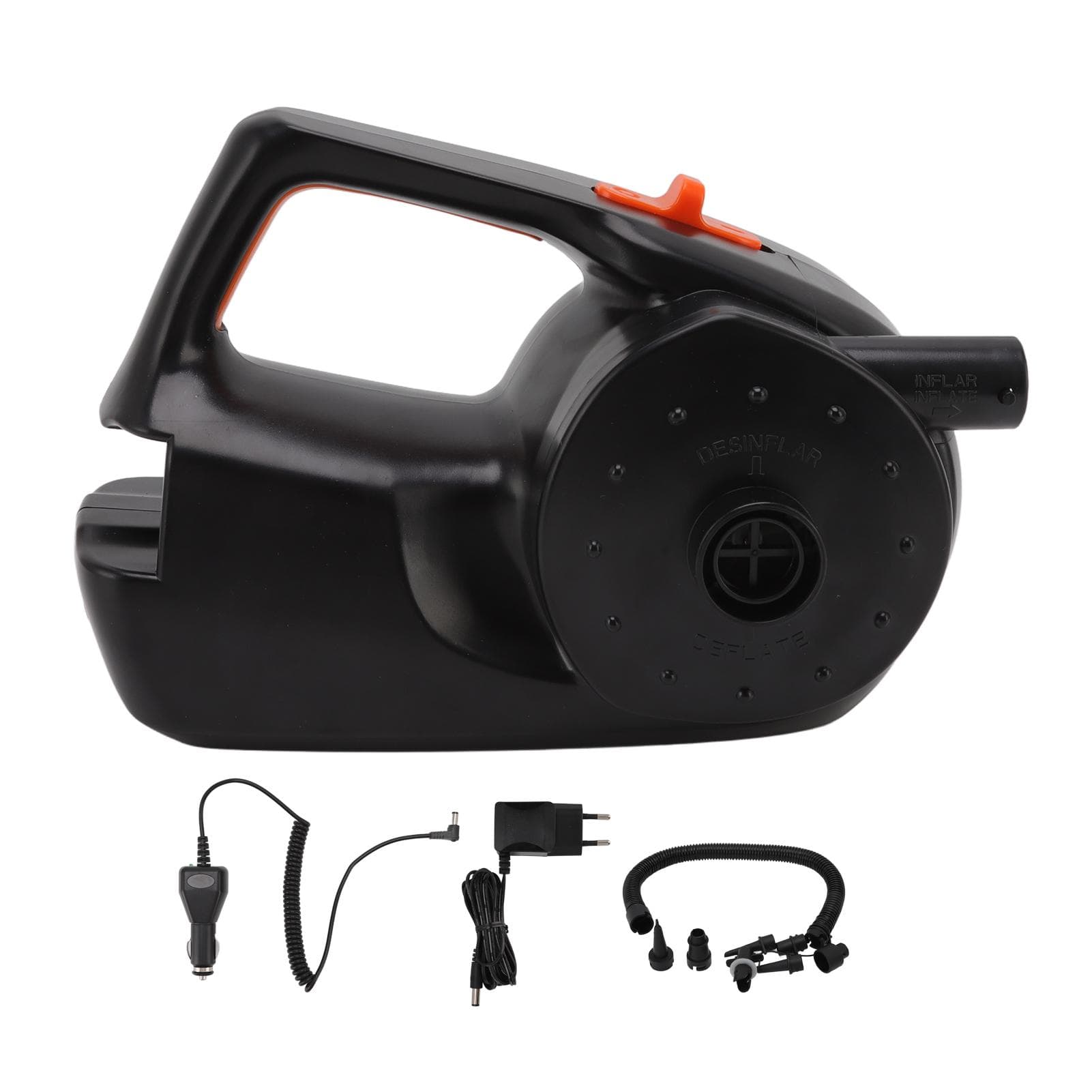 Electric Air Pump Air Inflation Pump 80W with Car Charger 12V   for Inflatable Boat