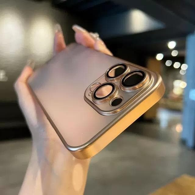 Applicable To Apple 16 Ultra-thin Mobile Phone Case Matte Skin Feeling IPhone 15 ProMax Anti-fall Lens Film Protective Case 14 iPhone12promax