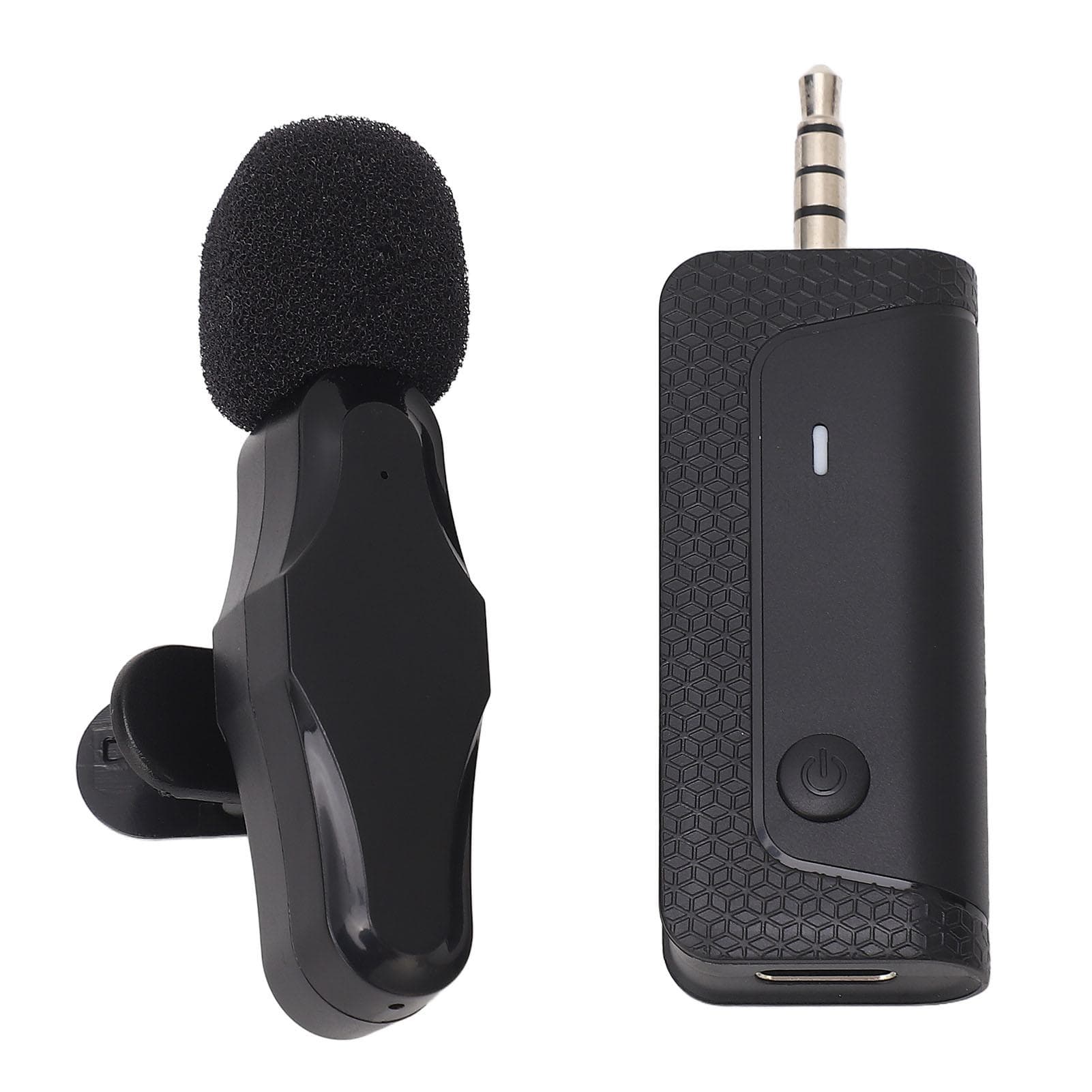 Wireless Lavalier Microphone Professional Noise Reduction Automatic Pairing Lapel Microphone for