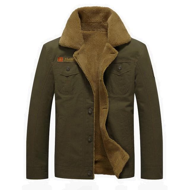 Winter Thick Fleece Lined Denim Jackets Fashion Mens Warm Outerwear M