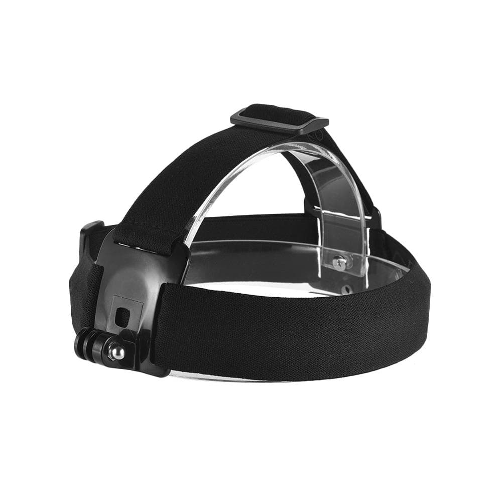 Adjustable Anti-Slip Action Camera Head Strap Headband Mount for GoPro hero 7/6/5/4 SJCAM /YI black