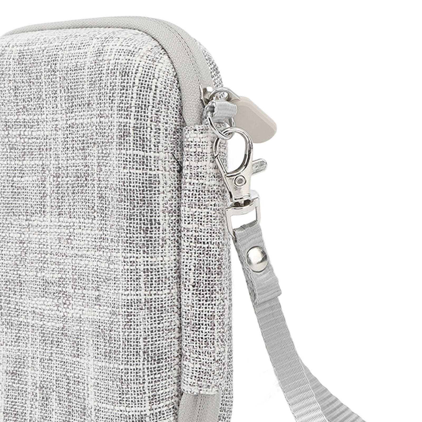 Portable Camera Case Waterproof Protective Hard Shell Universal Mini Camera Storage Bag for Link white