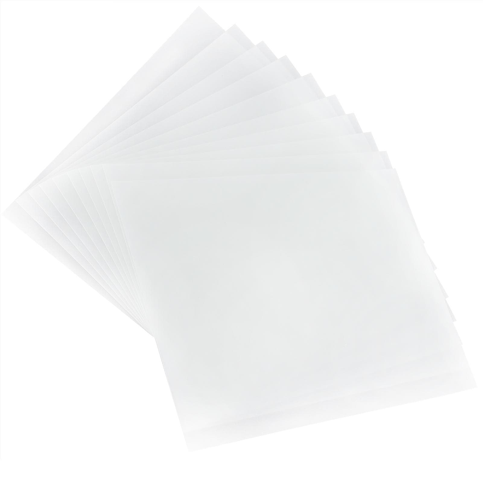10Pcs Heat Shrink Sheet Kit Luminous Shrinkable Film DIY Art Paper for Pendant Decor