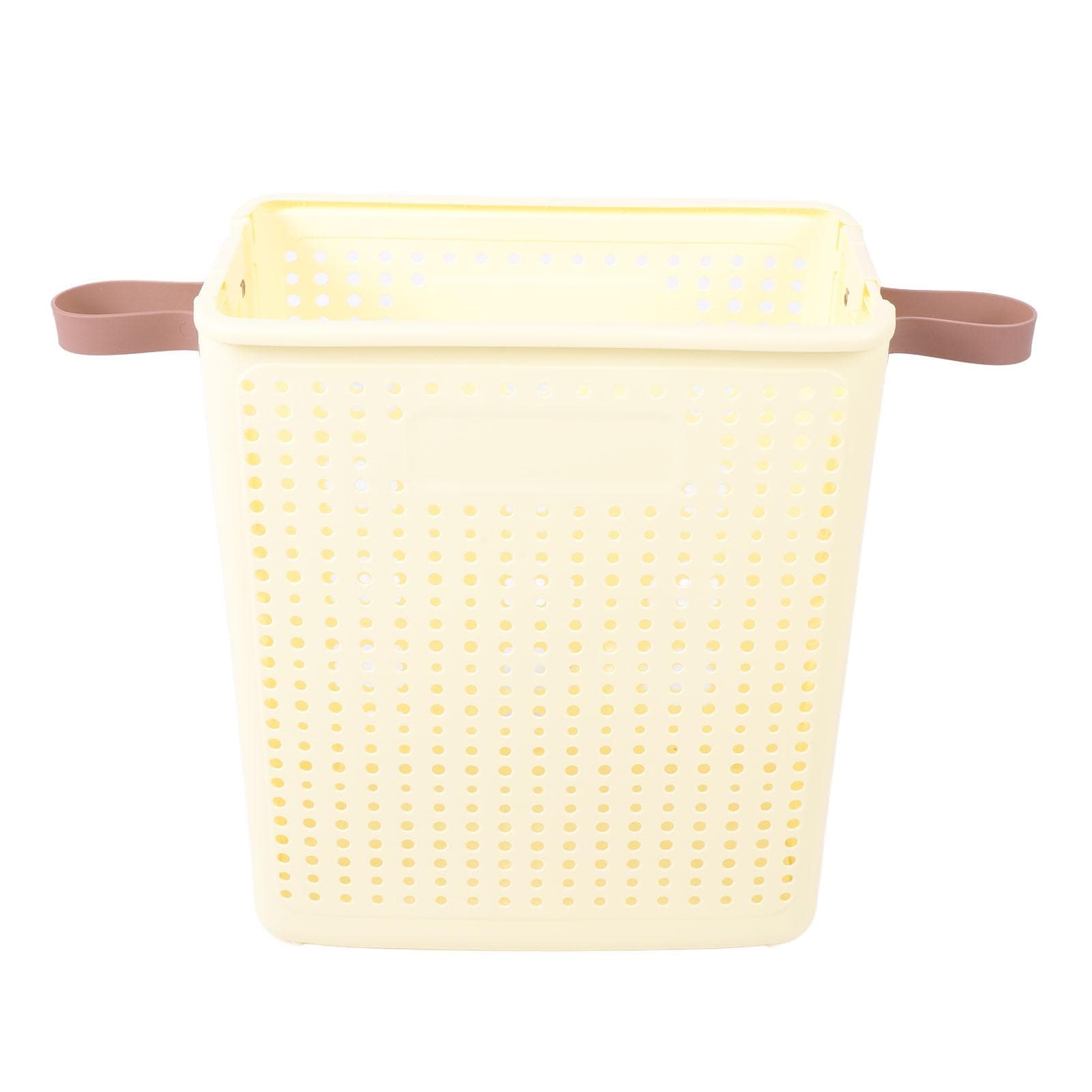 Slim Laundry Basket Foldable Space Saving Sturdy PP Plastic Narrow Clothes Hamper for Bathroom No wheels