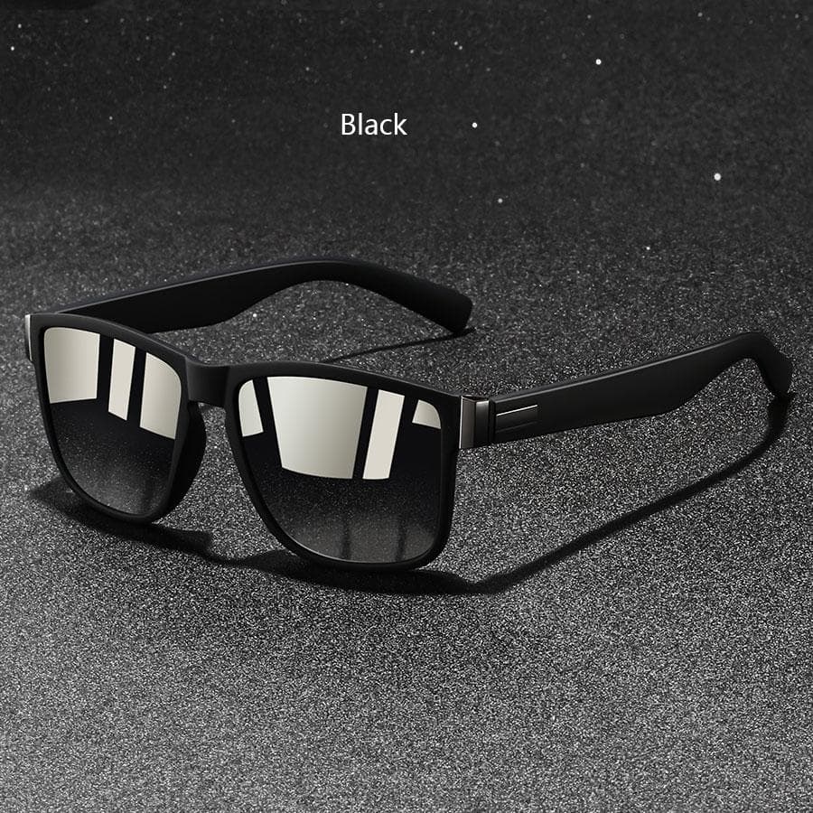 Fashion Vintage Square Sunglasses Unisex UV400 Anti Glare Driving Fishing Luxury Brand Designer for Men Women