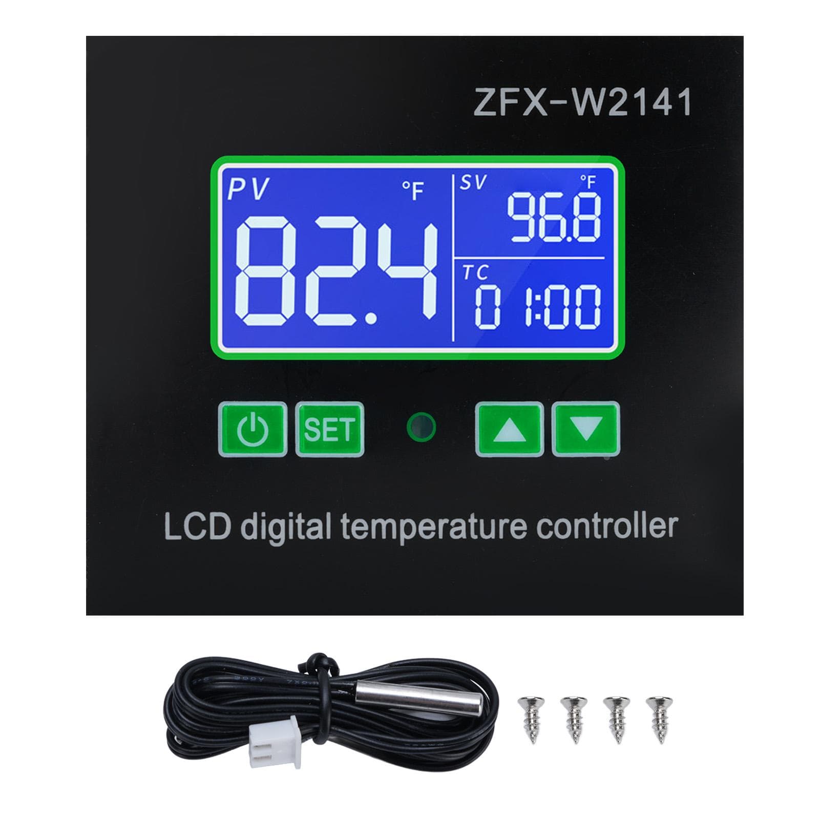 Digital Temperature Controller Thermostat Controller -67 Fahrenheit To 248 Fahrenheit Electronic Temperature Controller