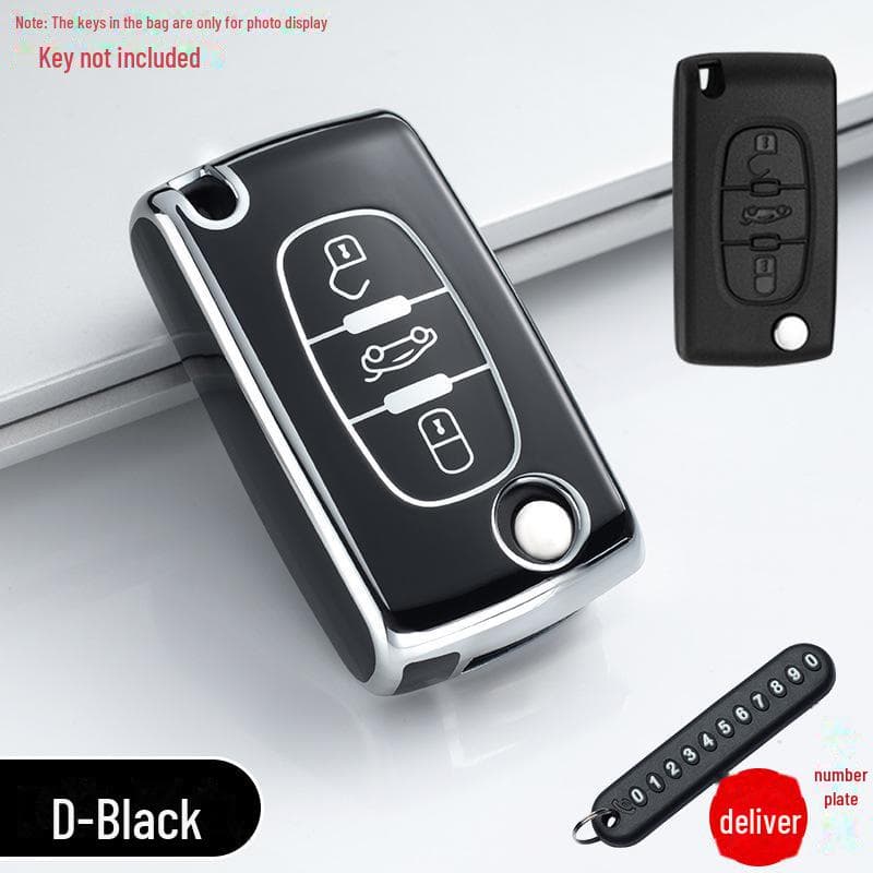 Dongfeng Citroen Key Cover: Compatible with C5X Versailles, C4L, Sega, Elysee, C6, Tianyi C5, C3XR