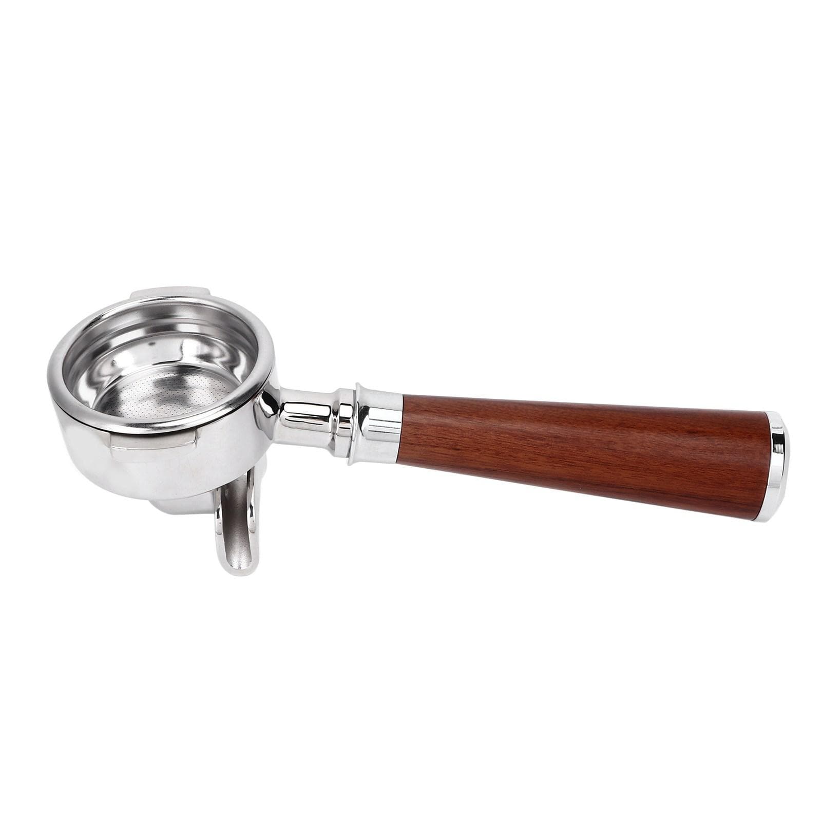 58mm Coffee Portafilter Coffee Machine Filter Coffee Machine Replacement Parts with Wooden Handle