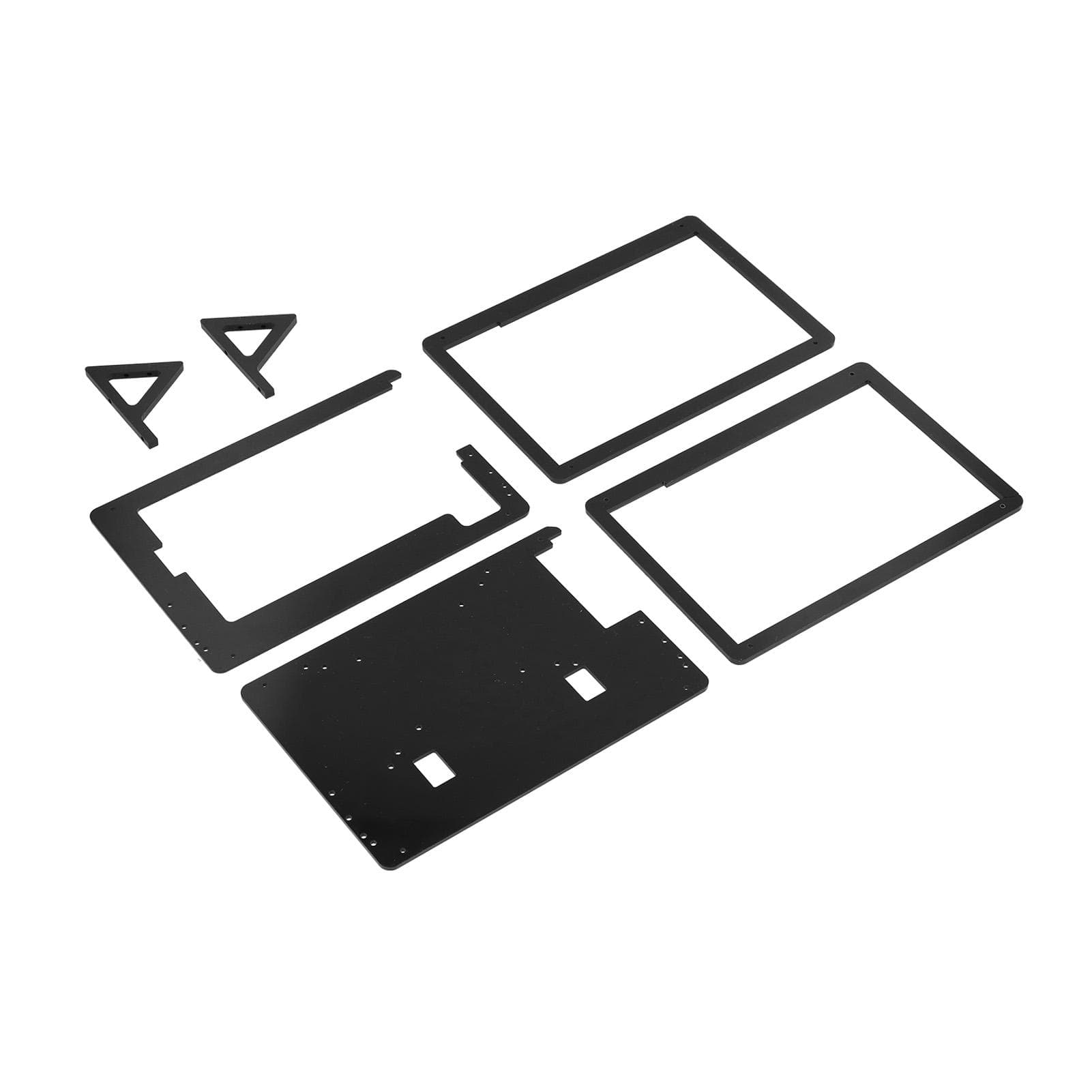 7in Touch Screen Case Holders Acrylic for Raspberry Pi Touchscreen Housing Bracket with Stand Holder