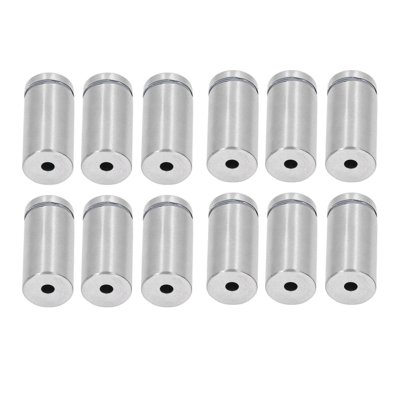 12Pcs Standoff Screws Stainless Steel Wall Sign Advertising Hardware Nail for Acrylic 19x40mm