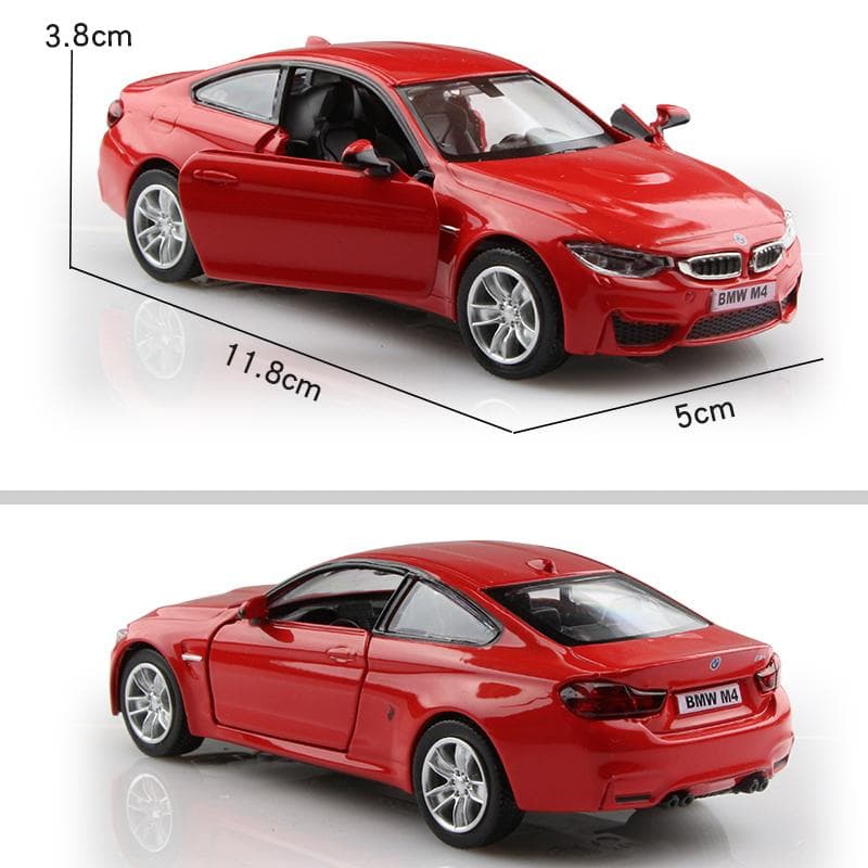 5 Inch Metal Car Simulation Exquisite Diecast & Toy Vehicle BMW M4 M5 Coupe RMZ city 1:36 Alloy Model Gifts For Children