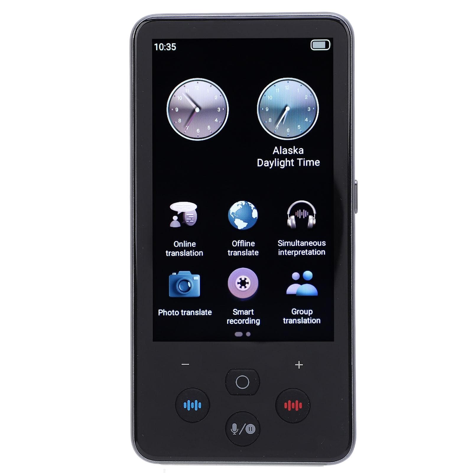 Language Translator Device 138 Online Language Smart Voice Translator Dual Mic Noise Reduction