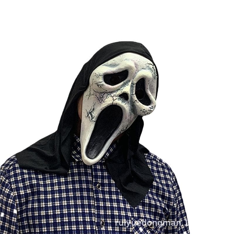 Officially Licensed Ghost Face Aged Mask Costume Accessory