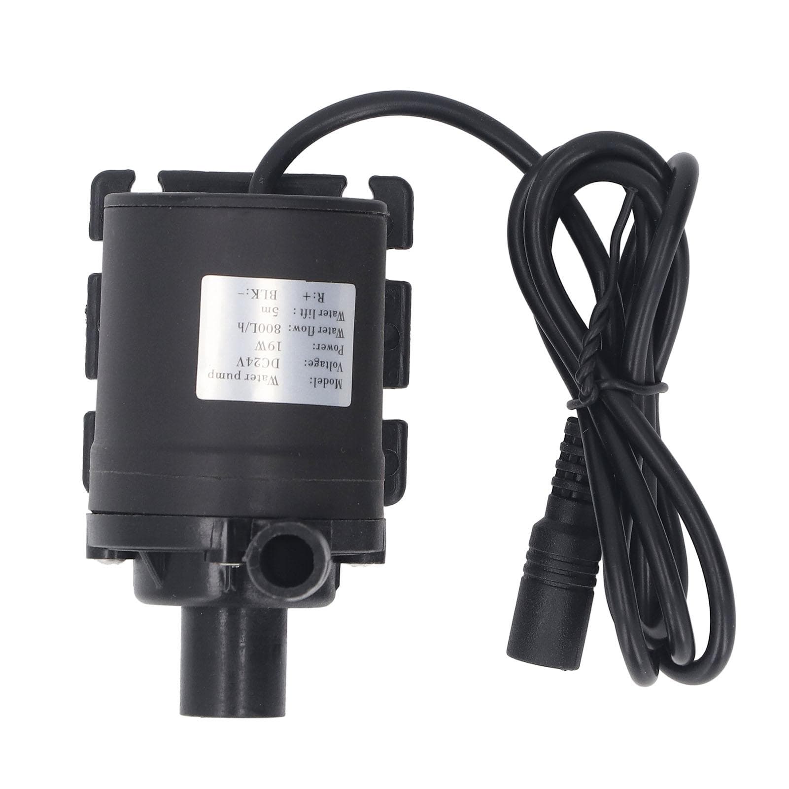 Submersible Pump 200GPH 800LH Silent Water Pump for Fountain Pond Aquarium 5 Meter Lift DC24V