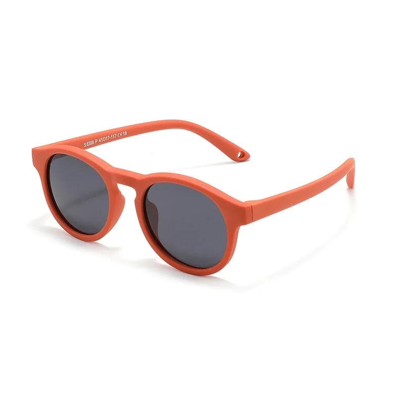 Baby Sunglasses UV400 Protection Classic Retro Round with Strap for Age 0-36 Months Fashion Infant Shades As picture