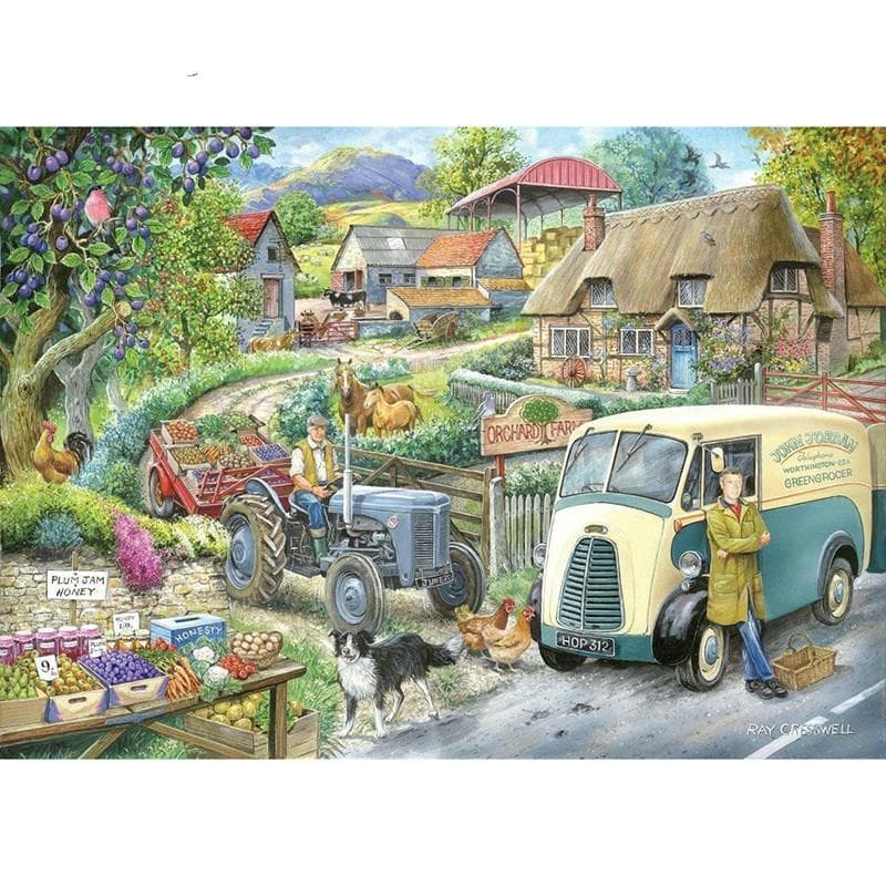 5D DIY Diamond Painting Stall Embroidery Mosaic Cross Stitch Rhinestone Decor 20X30CM