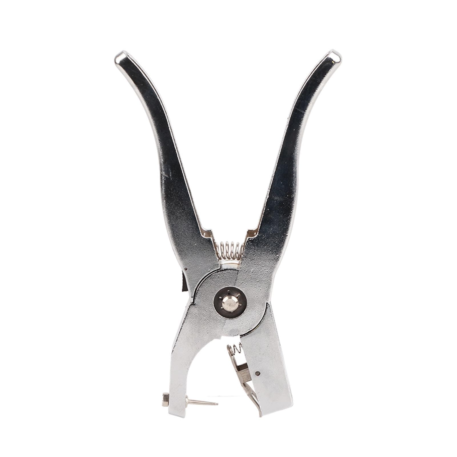 Full Metal Stainless Steel Livestock Ear Tag Pliers for Epidemic Prevention Ear Installation Number