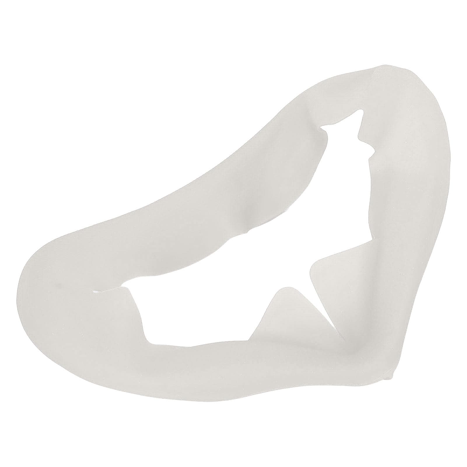 Silicone VR Face Cover for Quest 2 Sweatproof Lightproof Face Cushion Washbale Insert VR Face Nose gray
