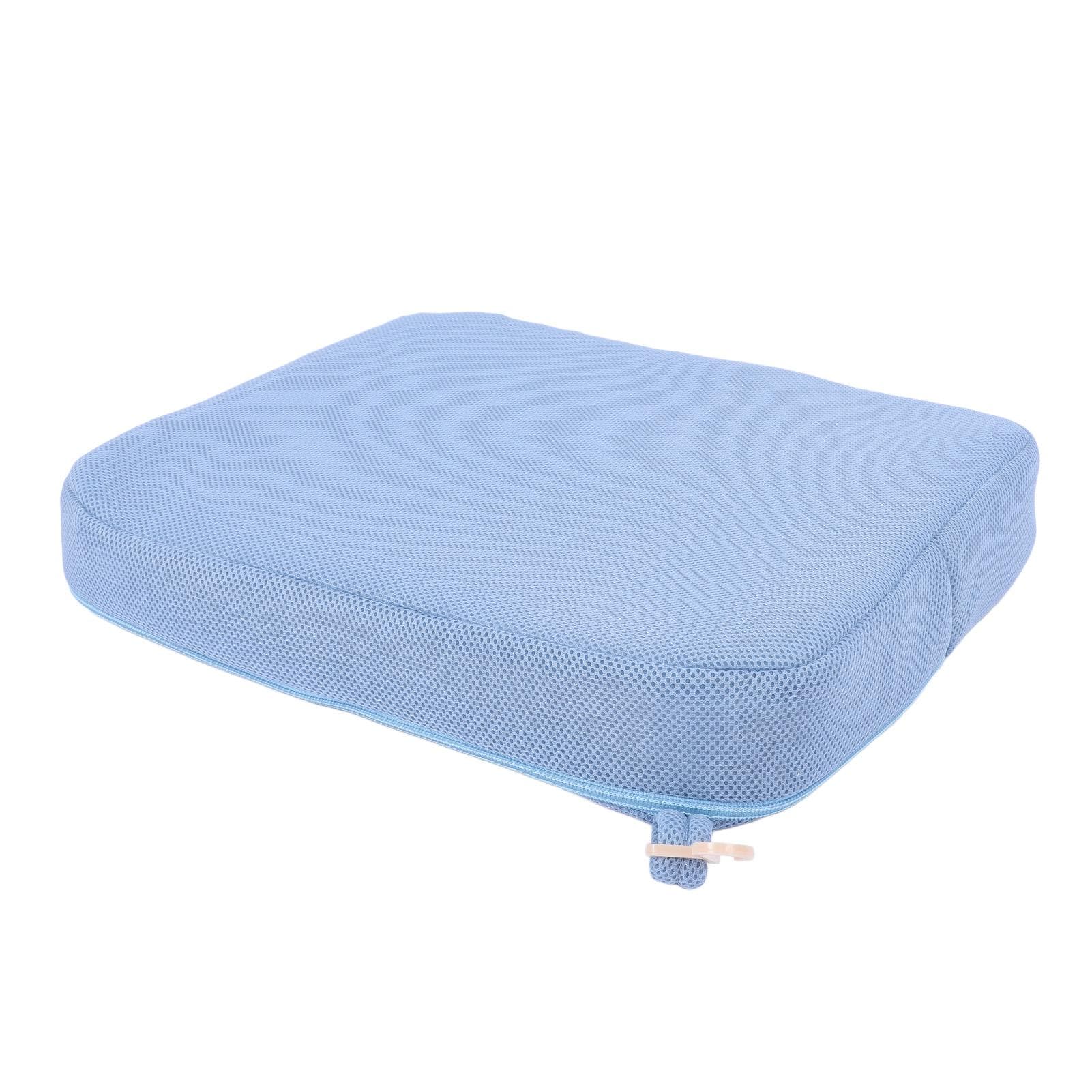 Shower Seat Cushion Breathable Comfortable Support Removable Washable Cover Bathtub Seat Cushion blue