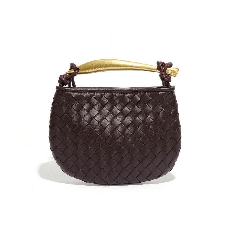 Sardine Series Hand-woven Bags, Fashionable and Casual Mini Handbags, Trendy Single-shoulder Crossbody Women's Bags