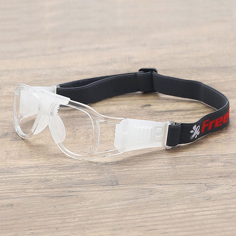 Impact Resistant Sports Glasses Adjustable Safety Goggles for Outdoor Cycling Basketball Eye Protection Durable Frame